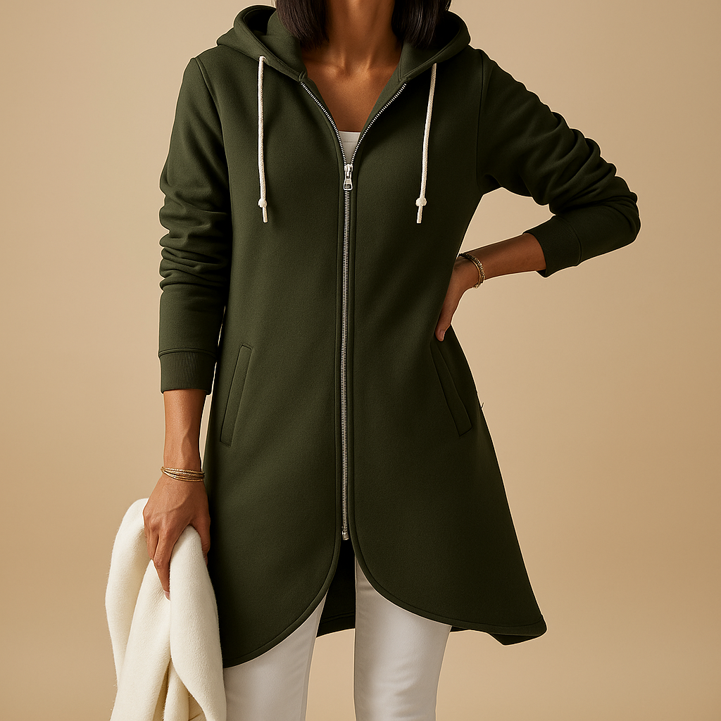 Women's elegant open cardigan with a breathable knit design, ideal for layering over dresses, blouses, or jeans for any season.