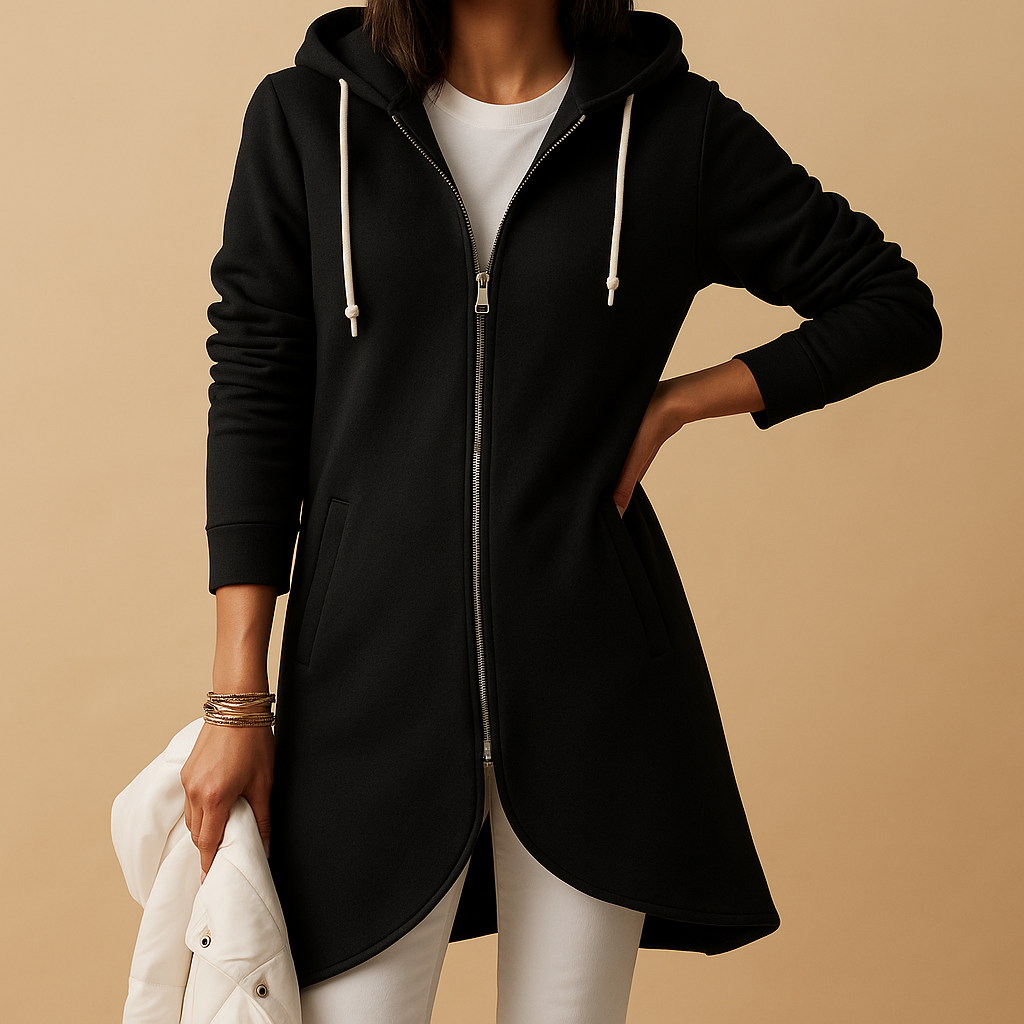 Women's elegant open cardigan with a breathable knit design, ideal for layering over dresses, blouses, or jeans for any season.
