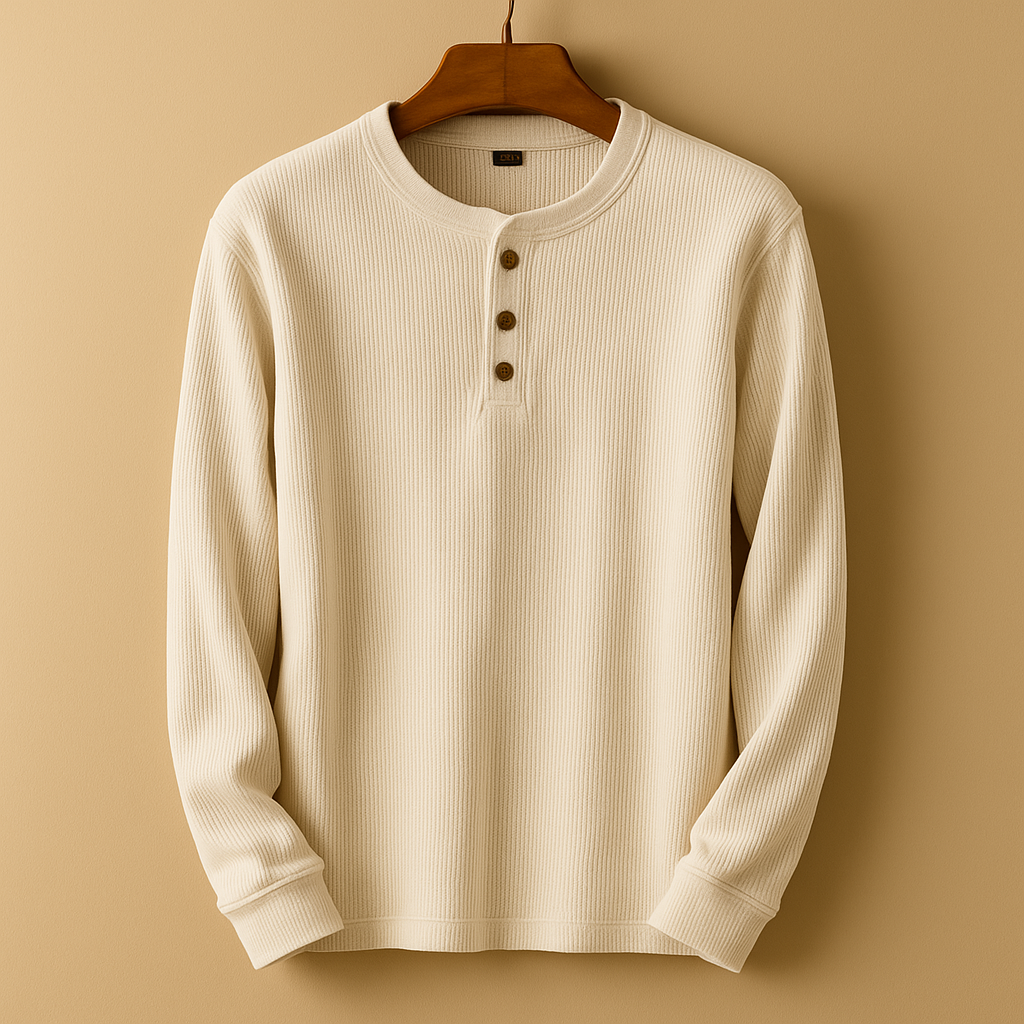 Men’s casual long sleeve shirt Dylan with relaxed fit, available in neutral and seasonal colors. Perfect for daily wear, weekends, and casual outfits.