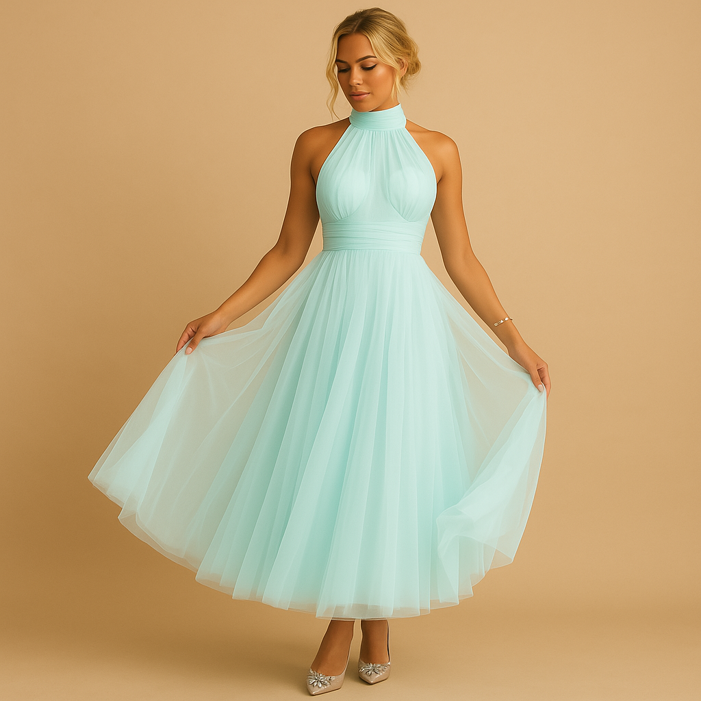 Elegant chic dress for women with a flattering silhouette, perfect for parties, brunches, casual outings, and formal occasions.