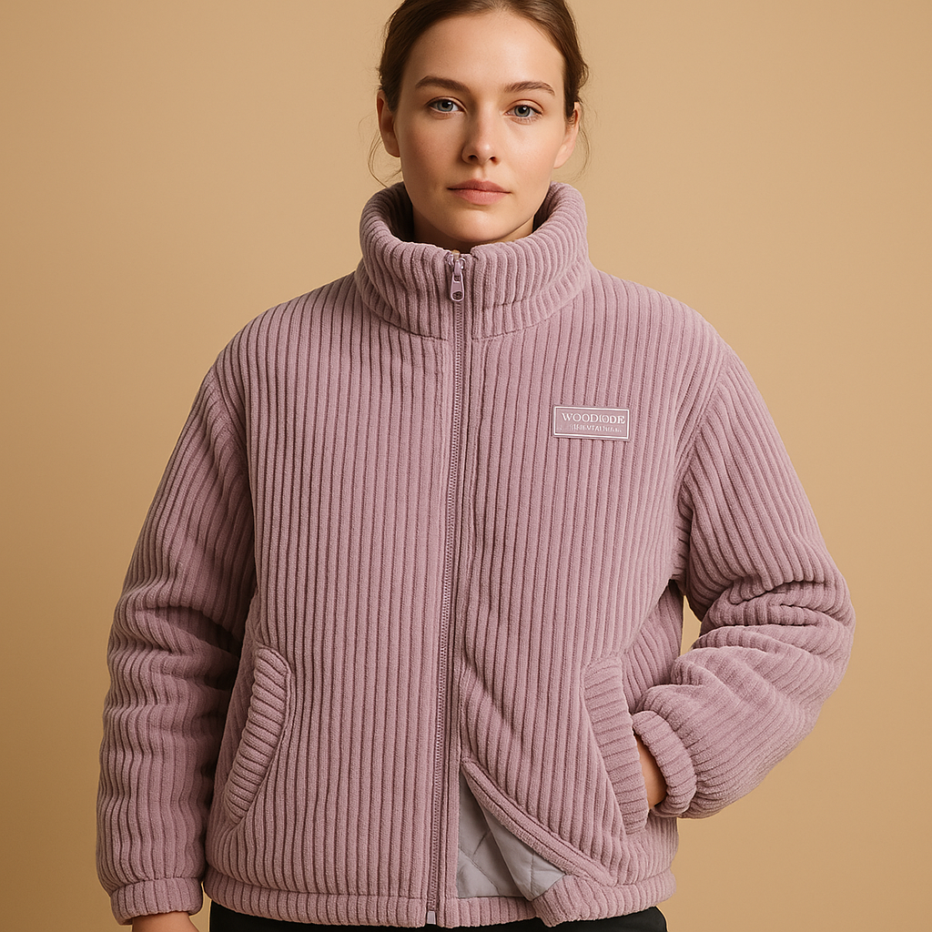 Men’s corduroy jacket with soft cotton lining, ideal for cold days, casual outfits, and autumn or winter wear.