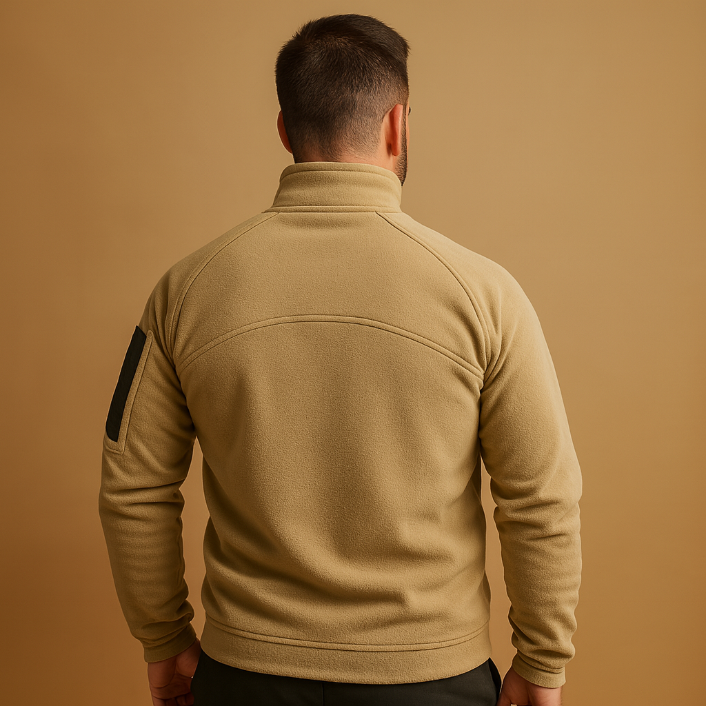 Men’s lightweight crew neck sweater with soft flexible fabric, designed for everyday comfort and minimalist year-round style.
