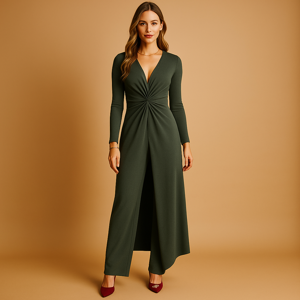 Women’s two-piece loungewear set with relaxed fit top and pants, perfect for home, casual outings, and everyday comfort.