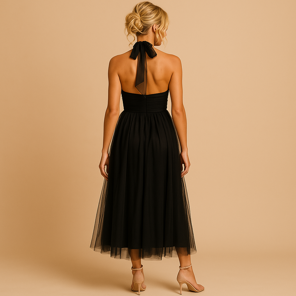 Elegant chic dress for women with a flattering silhouette, perfect for parties, brunches, casual outings, and formal occasions.