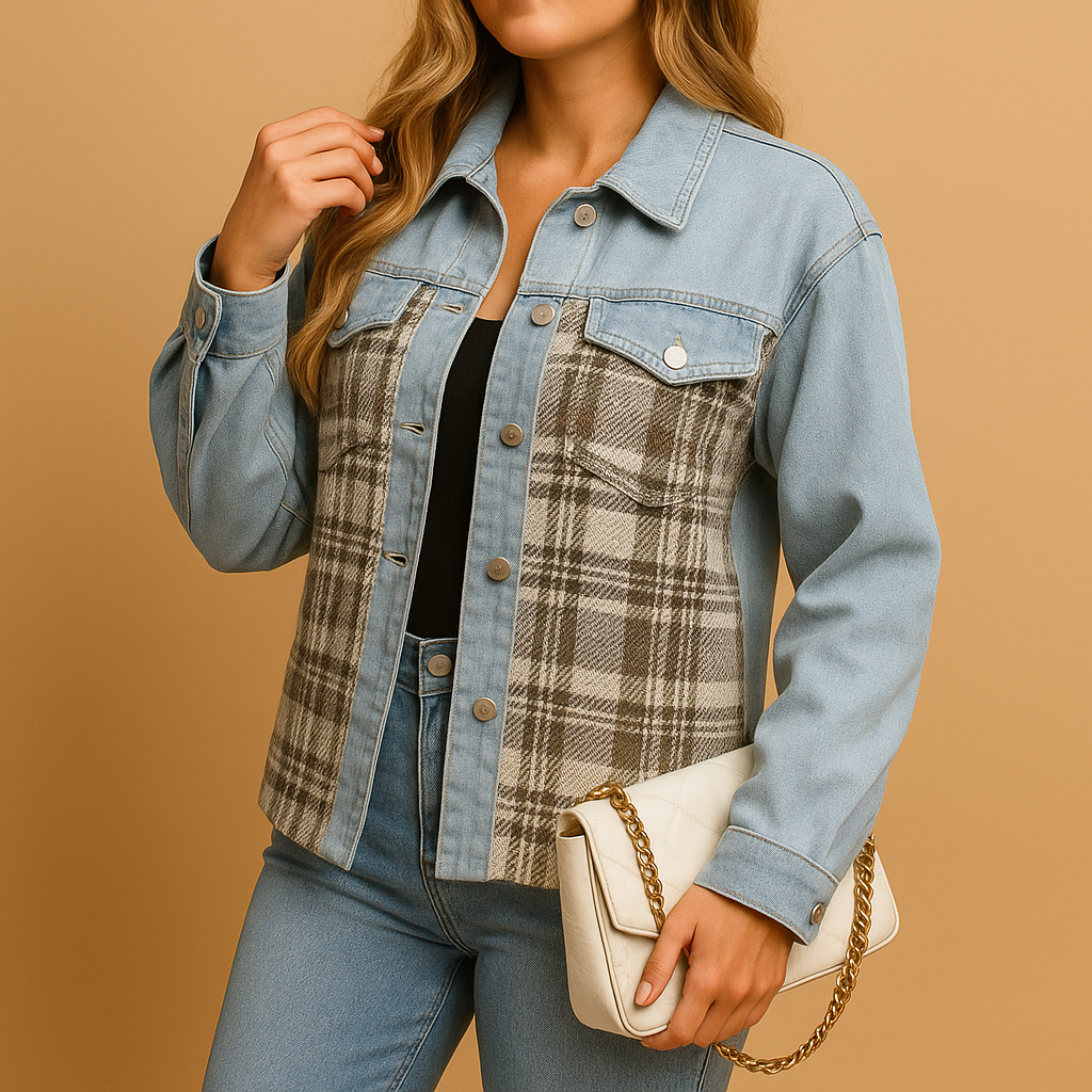 Elegant casual coat for women made from soft, breathable fabric with side pockets, perfect for daily wear or chic occasions.