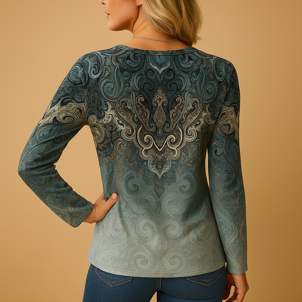 Women’s lightweight summer blouse with breathable fabric and flattering fit, perfect for beach days, vacations, and summer outings.