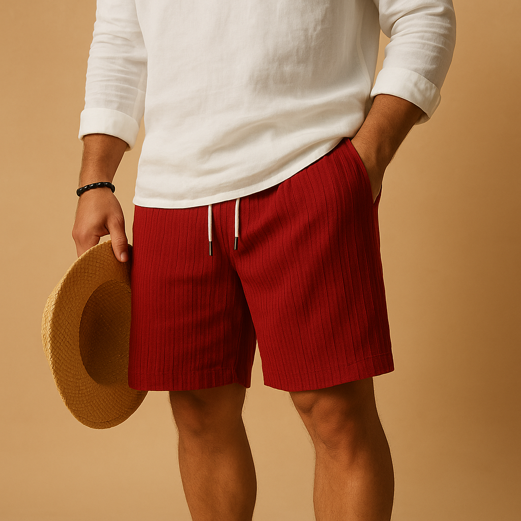 Lightweight summer shorts for men with drawstring waist | Nathan