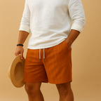 Lightweight summer shorts for men with drawstring waist | Nathan