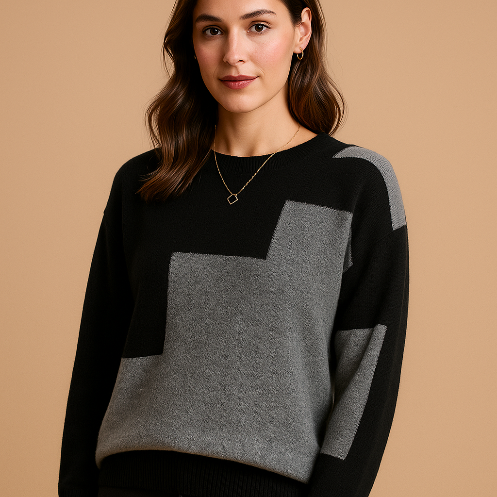 Women’s loose fit sweater with breathable fabric, flattering silhouette, and minimalist design. Perfect for casual wear and cozy evenings.
