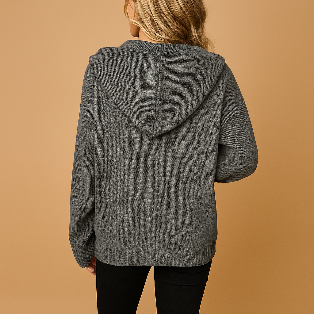 Loose open front cardigan for women in classic colors with a relaxed fit, perfect for layering over jeans, skirts, or dresses for casual or refined outfits.