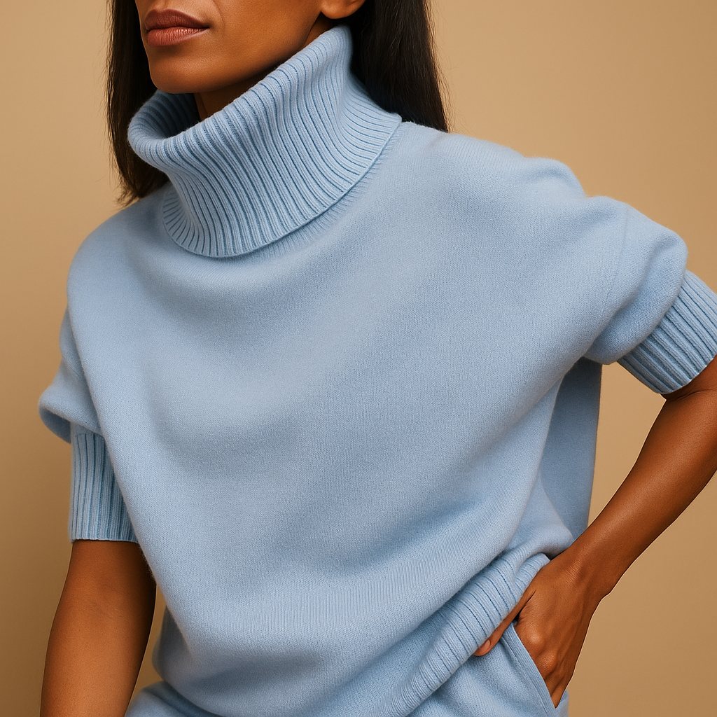 Women’s oversized turtleneck sweater with relaxed silhouette, soft fabric, and chic design. Perfect for casual wear, lounging, and seasonal layering.