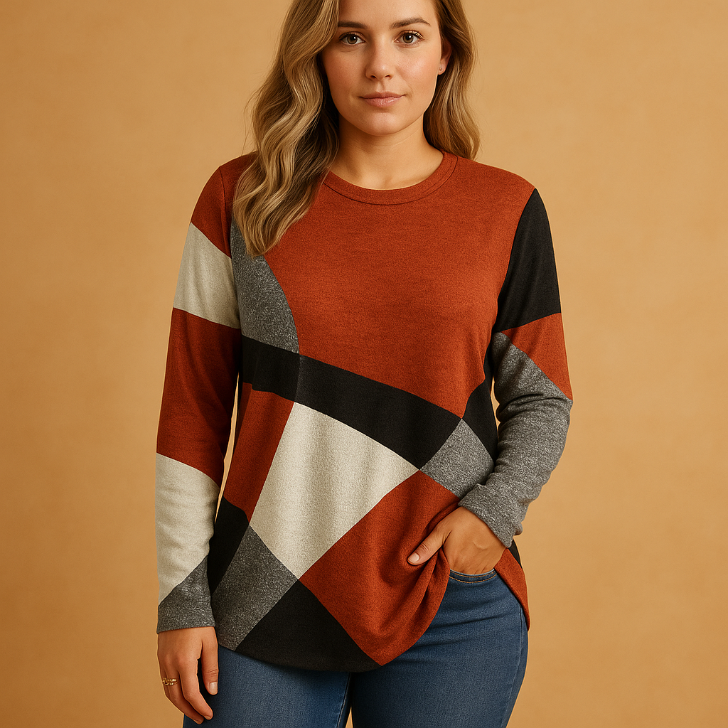 Women’s timeless knit sweater with relaxed fit and elegant design. Soft, breathable fabric ideal for casual wear or chic office outfits.