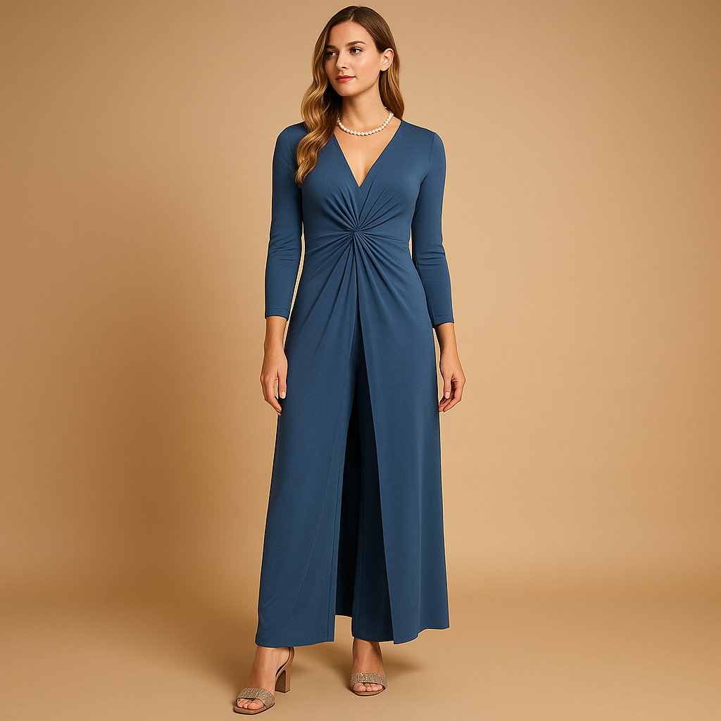 Women’s two-piece loungewear set with relaxed fit top and pants, perfect for home, casual outings, and everyday comfort.